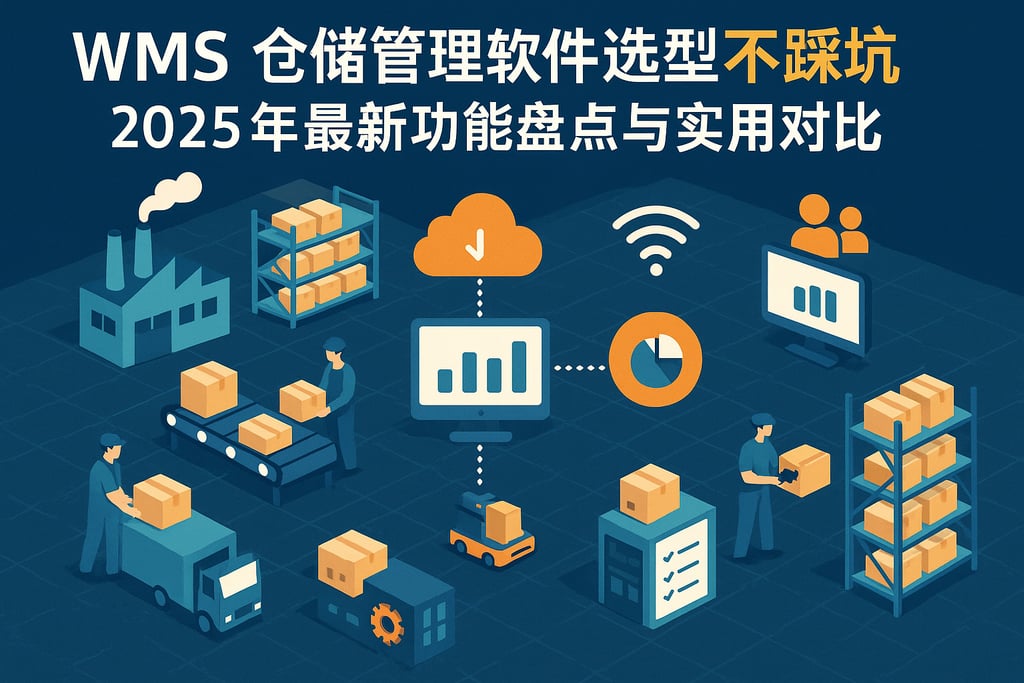 wms 仓储管理软件选型不踩坑，2025年最新功能盘点与实用对比